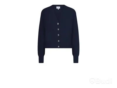 Cardigan Kyle Dante6, cropped cardigan, navy/silver, stl. S