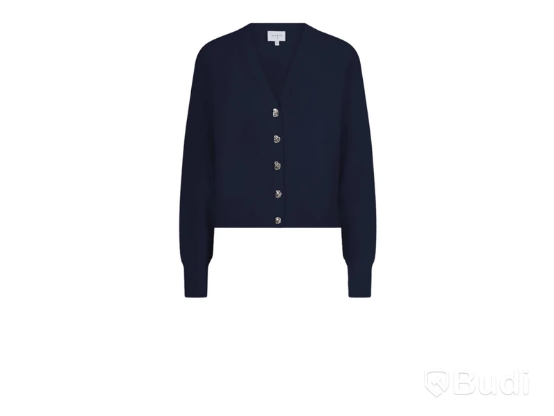 Cardigan Kyle Dante6, cropped cardigan, navy/silver, stl. S