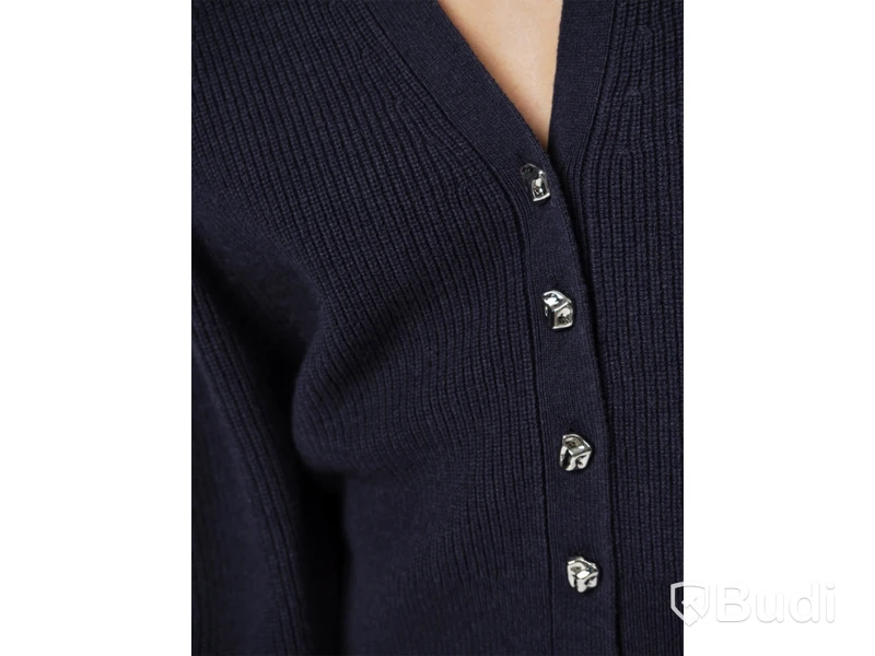 Cardigan Kyle Dante6, cropped cardigan, navy/silver, stl. S