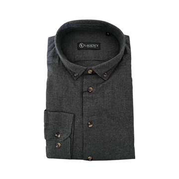 (NY) 2 st. Skjorta Lagency Tom Solid Flannel, stl. XL, herr