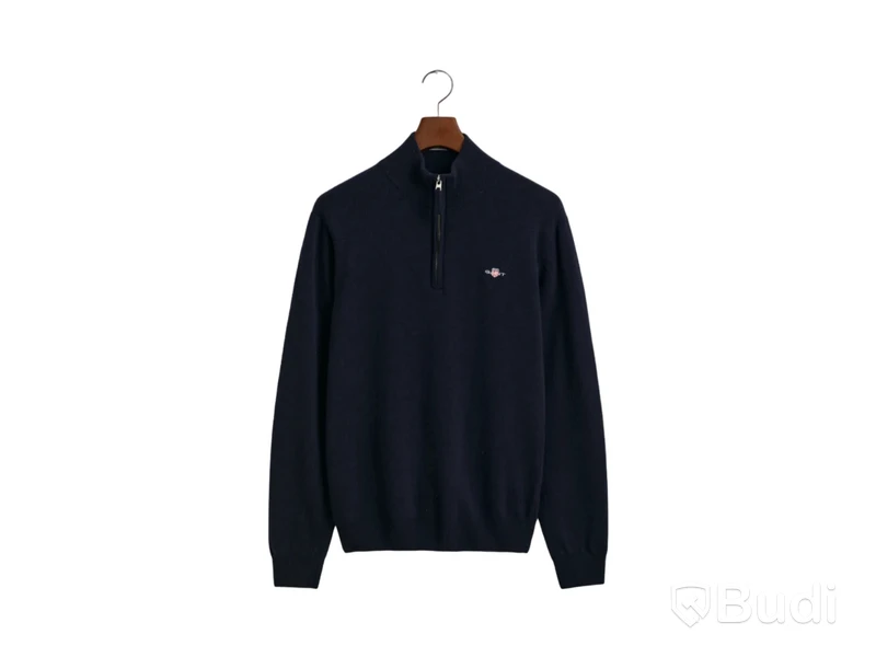 Tröja Gant Superfine Lambswool Half Zip, stl. XXL, Marine