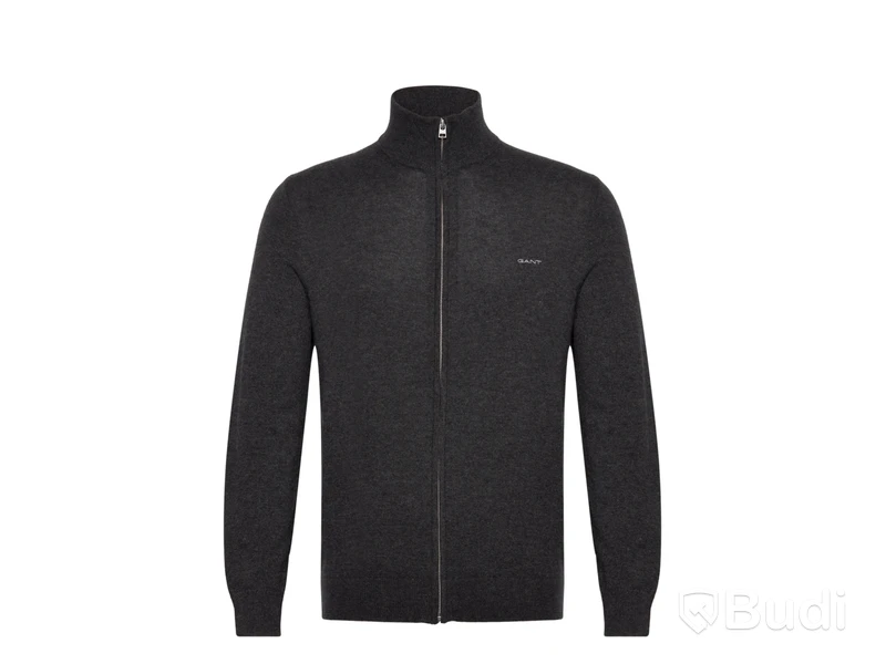 Tröja, Gant extrafine lambswool zip cardigan, Stl XXXL