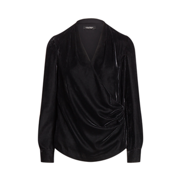 (NY) Blus Lauren Ralph Lauren, Cilfette Long Sleeve Blouse, stl. M.