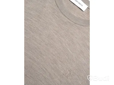 Stickad tröja Les Deux, Greyson merinoull, sand/beige, stl. XXL