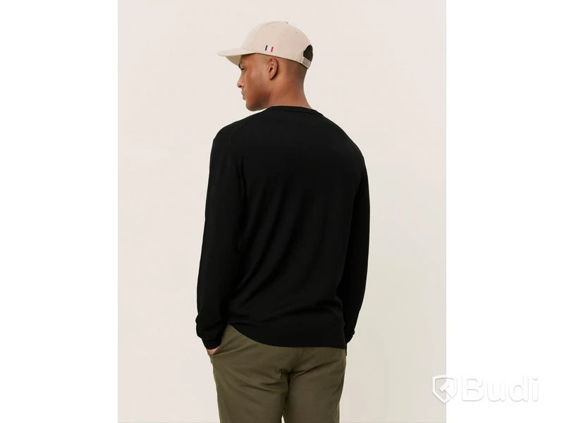 Tröja LES DEUX, Greyson Merino Knit, svart, stl. XXL