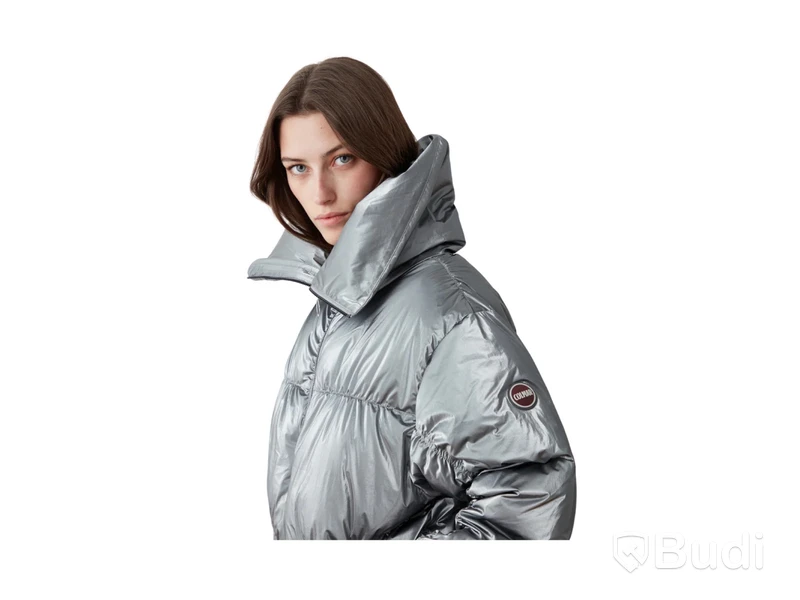 Jacka Colmar, Ladies Down Jacket, silver, stl. 42