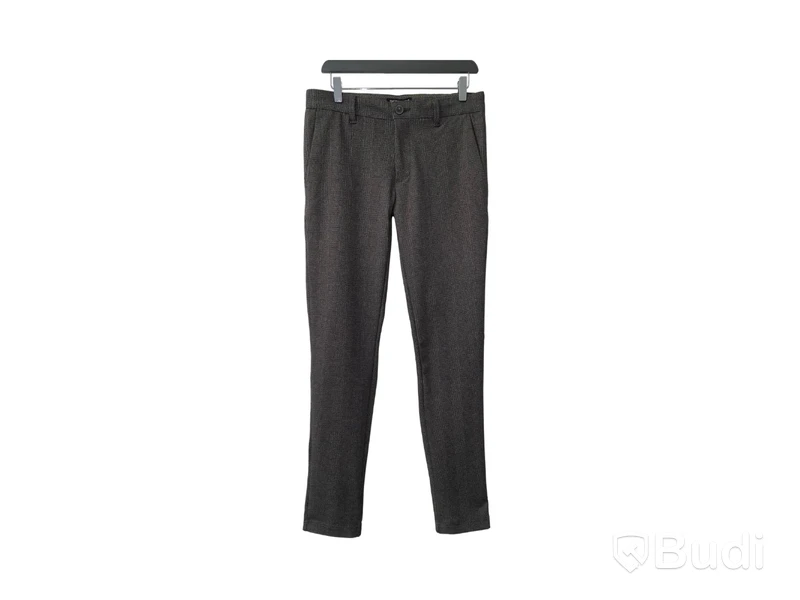 Kostymbyxor Thernlunds, JFLuca 1029 Check, grå, stl. 36/32