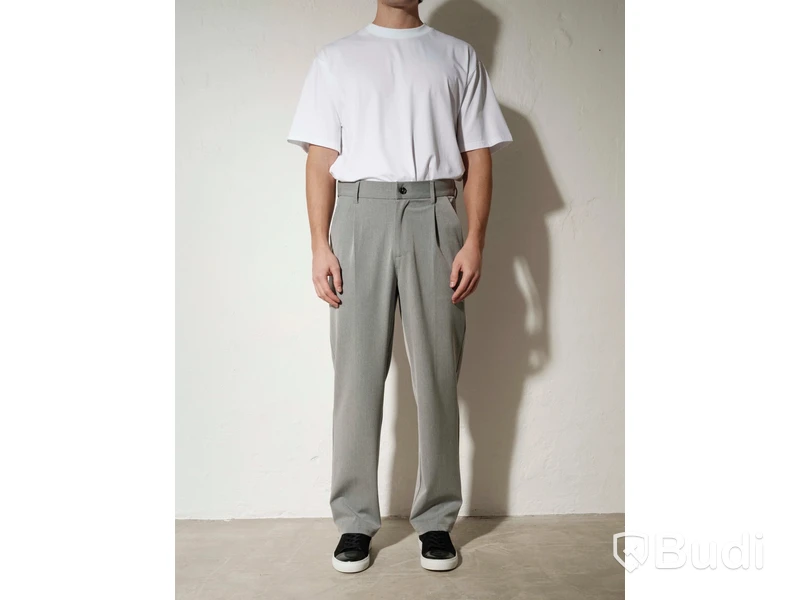 Kostymbyxor Brand Island, Rio pants, ljusgrå, stl. L