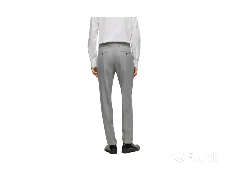 Kostymbyxor Trousers Boss, H-Genius 224, silver, stl. 48