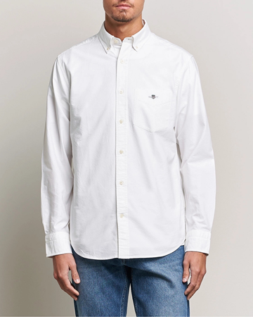 (NY) Skjorta Gant, Regular Classic Oxford Shirt, vit, stl. XXL