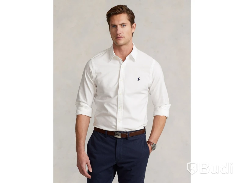 Skjorta Polo Ralph Lauren M Classic, vit, stl. XXL