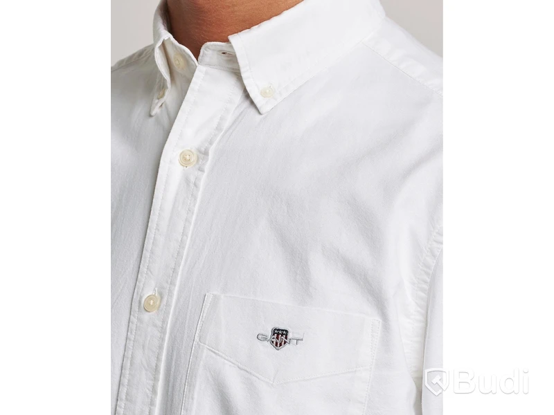 Skjorta Gant, Regular Classic Oxford Shirt, vit, stl. XXL