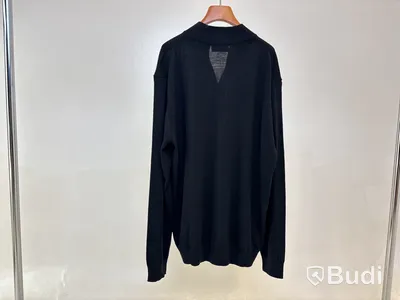 Tröja Les deux, stl. XXL, Greyson half-zip merino knit