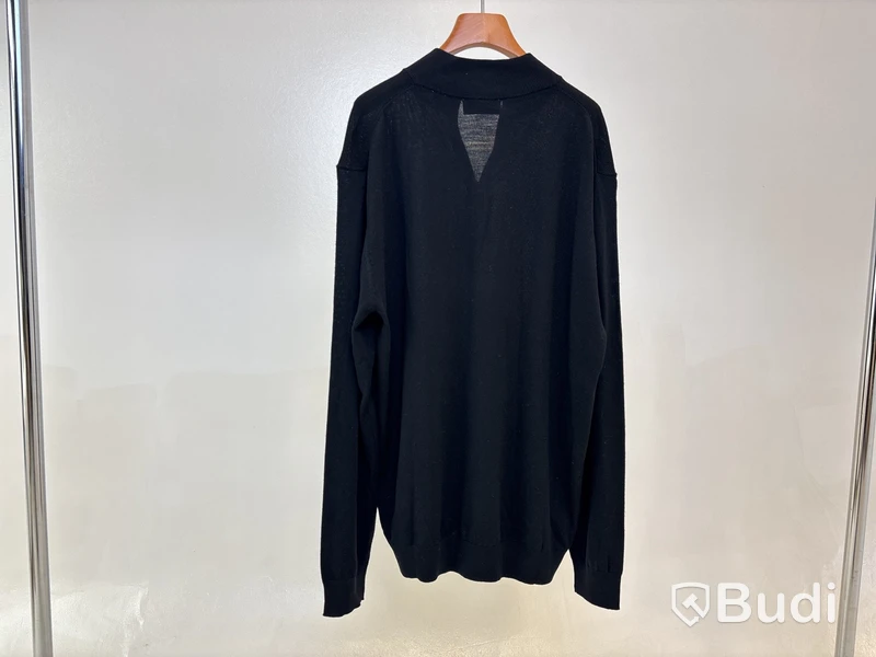 Tröja Les deux, stl. XXL, Greyson half-zip merino knit