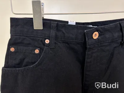 Jeans Woodbird, stl. 28/32, Leroy craven black jeans