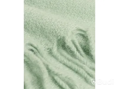 Halsduk Gant, D2. Mohair Scarf Eucalyptus green
