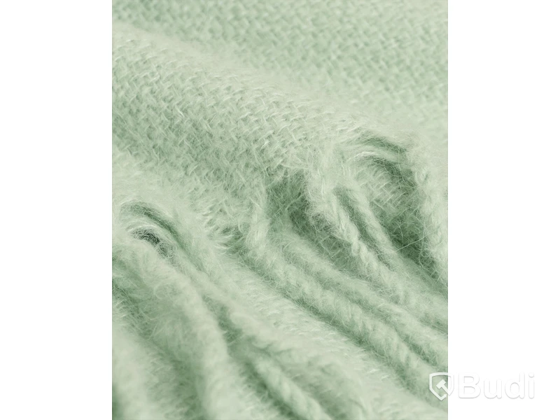 Halsduk Gant, D2. Mohair Scarf Eucalyptus green