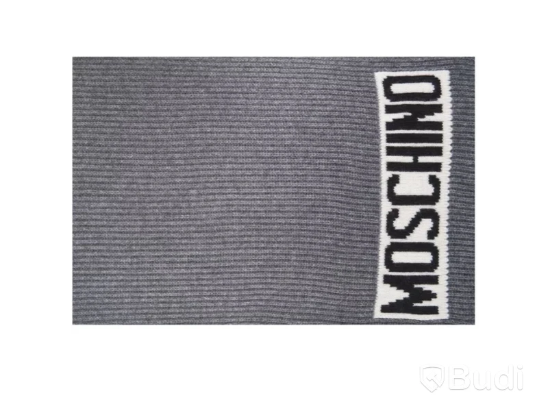 Halsduk, Moschino, Wool Scarf, grå