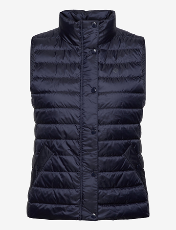 (NY) Väst Gant, D2. Light Down Gilet, Evening blue, stl. XS 