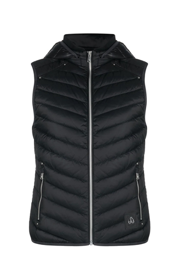 (NY) Damväst Moose Knuckles, Air down vest, svart, stl. S