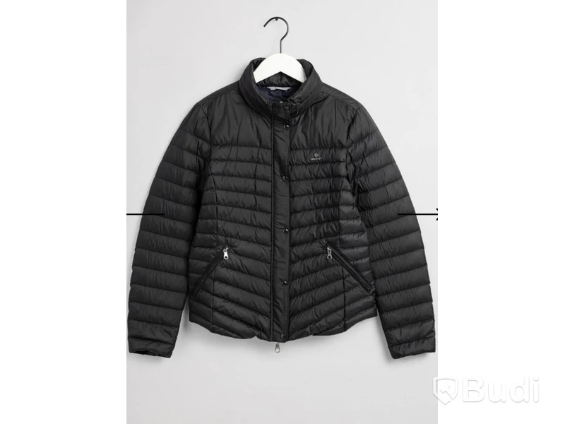 Damjacka Gant Light down jacket, svart, XS