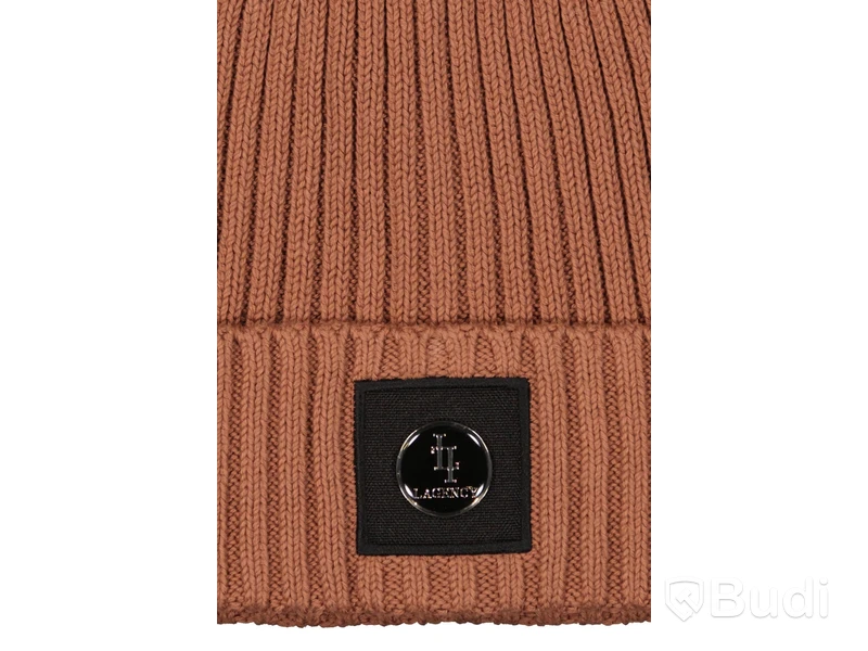 2 st. Mössor Lagency, Homer Knitted beanie cap, Rust brown.