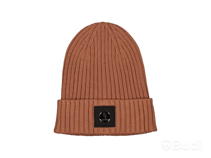2 st. Mössor Lagency, Homer Knitted beanie cap, Rust brown.