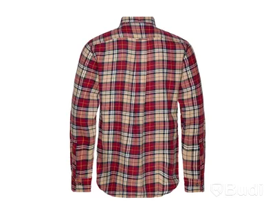 Flanellskjorta Gant, Reg flannel check shirt, stl. S, herr