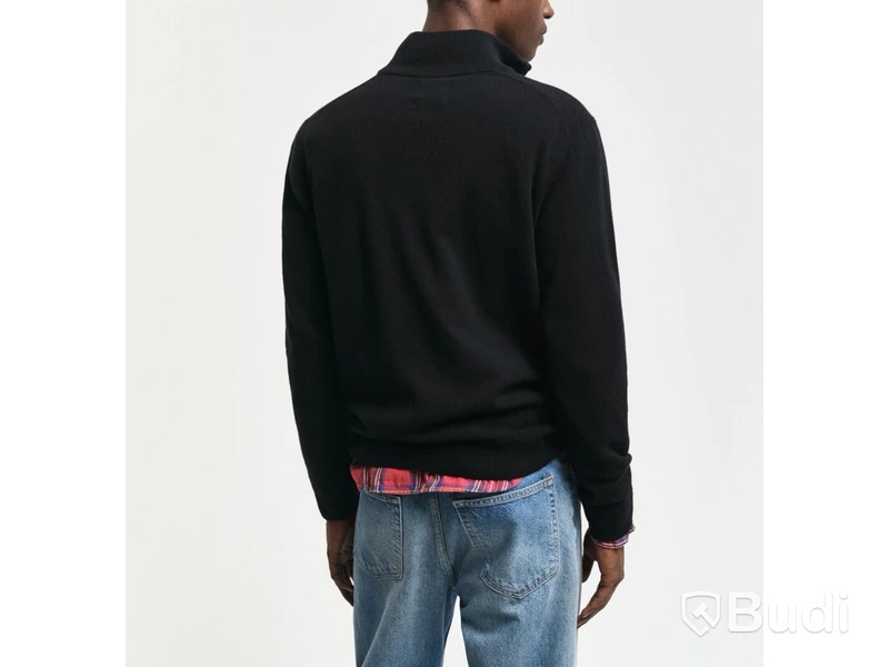 Tröja Gant, superfine lambswool half zip, stl. XL, herr