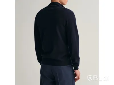 Tröja Gant, superfine lambswool half zip, stl. XXL, herr
