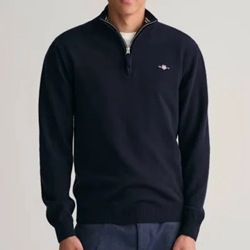 (NY) Tröja Gant, superfine lambswool half zip, stl. XL, herr 