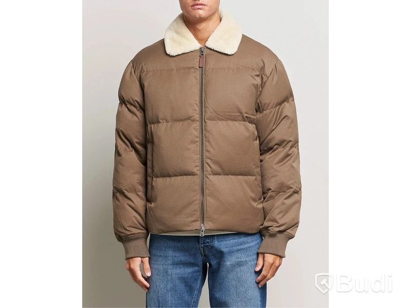 Vinterjacka Gant, Padded flannel puffer jacket, stl. XL, herr