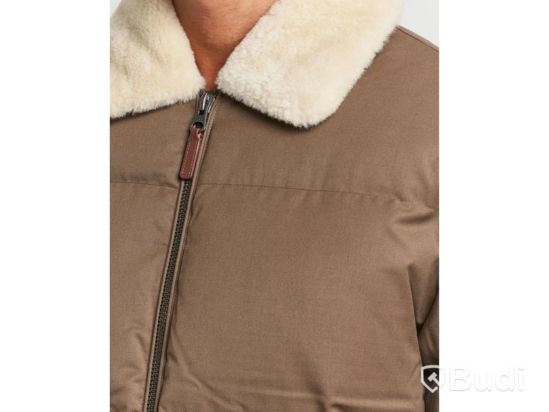 Vinterjacka Gant, Padded flannel puffer jacket, stl. XL, herr