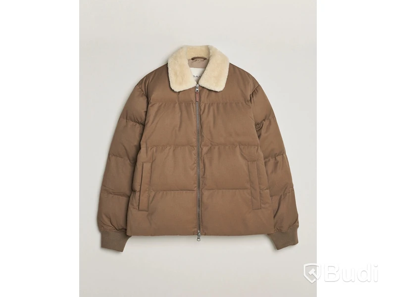 Vinterjacka Gant, Padded flannel puffer jacket, stl. XL, herr