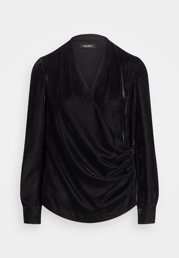 (NY) Blus Ralph Lauren, Cilfette Long sleeve blouse, stl. M, dam 