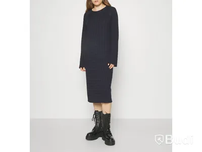 Klänning Gant, cable c-neck dress, stl. L, dam