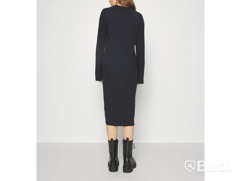 Klänning Gant, cable c-neck dress, stl. L, dam