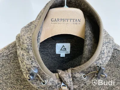 Zip-tröja Garphyttan brunspräcklig, stl. XS