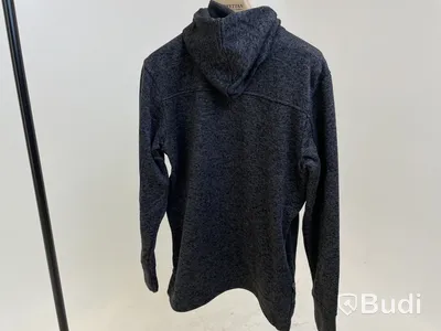 Zip-tröja Garphyttan gråspräcklig, stl. M