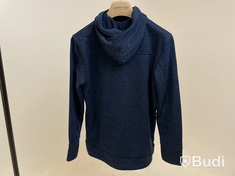 Zip-tröja Garphyttan blåspräcklig, stl. M