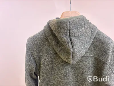 Zip-tröja Garphyttan grönspräcklig, stl. M