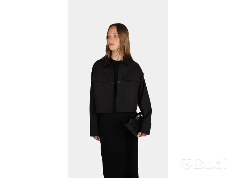 Jacka Nathalie Schuterman, Lumi Hook & Eye Jacket Black, svart, stl. 38