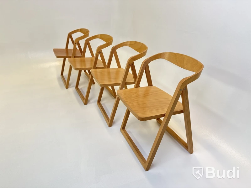 4 st. Fällbara stolar Zilio A&C, Patan, Design Tomoko Azumi, 2011