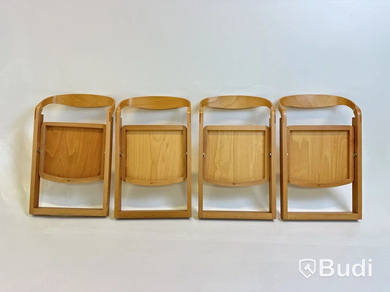 4 st. Fällbara stolar Zilio A&C, Patan, Design Tomoko Azumi, 2011
