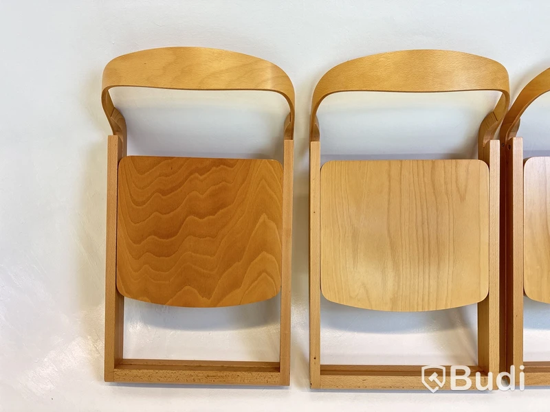 4 st. Fällbara stolar Zilio A&C, Patan, Design Tomoko Azumi, 2011