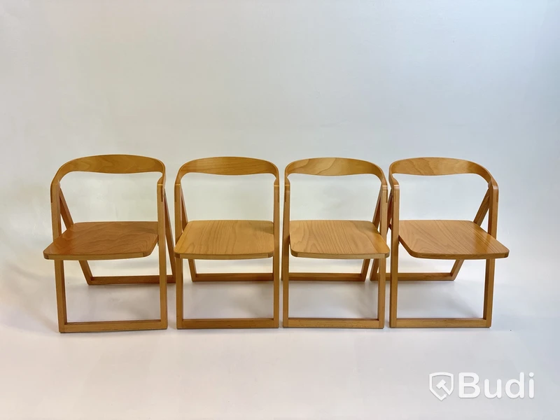 4 st. Fällbara stolar Zilio A&C, Patan, Design Tomoko Azumi, 2011