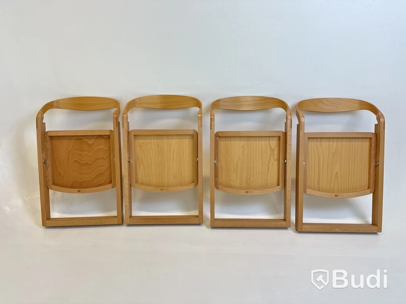4 st. Fällbara stolar Zilio A&C, Patan, Design Tomoko Azumi, 2011