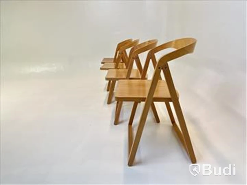 4 st. Fällbara stolar Zilio A&C, Patan, Design Tomoko Azumi, 2011