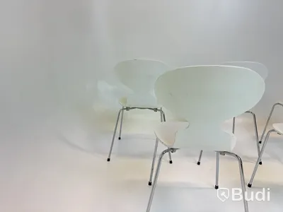 6 st. Stolar Fritz Hansen, Myran, Design Arne Jacobsen