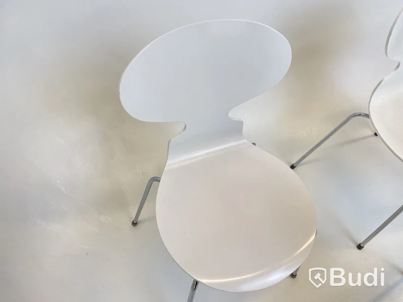 6 st. Stolar Fritz Hansen, Myran, Design Arne Jacobsen